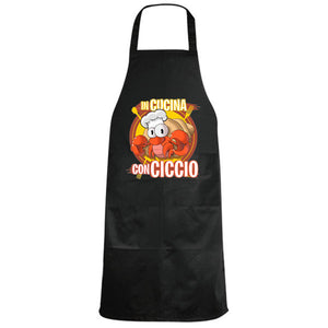 Grembiule in cucina con CiccioGamer89 Nero