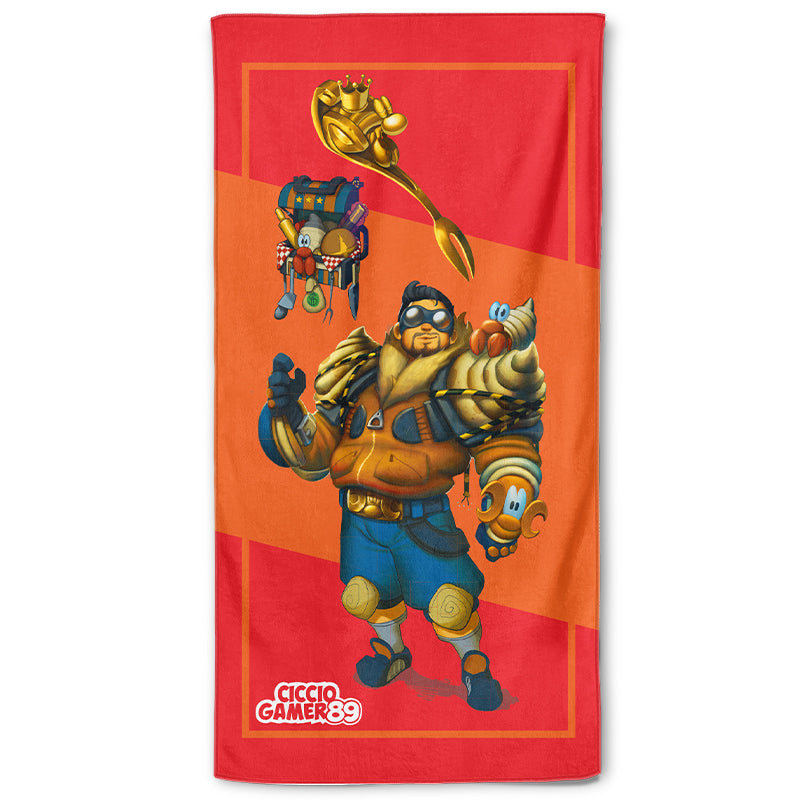 Telo Mare CiccioGamer89 Rosso